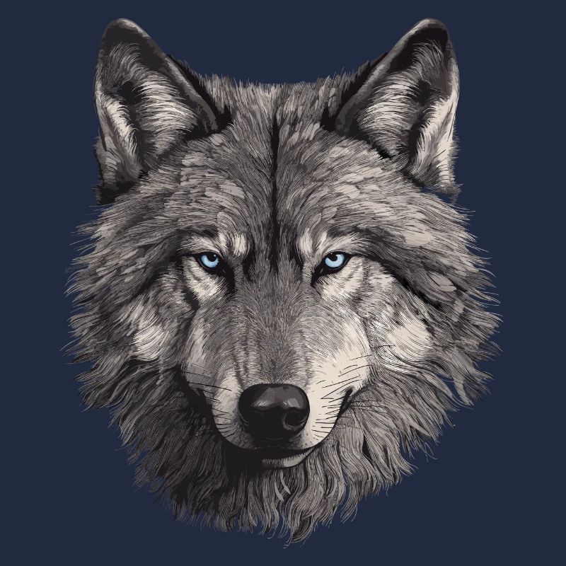 Wolf Wolf Head Scratch Marks Claws Wild