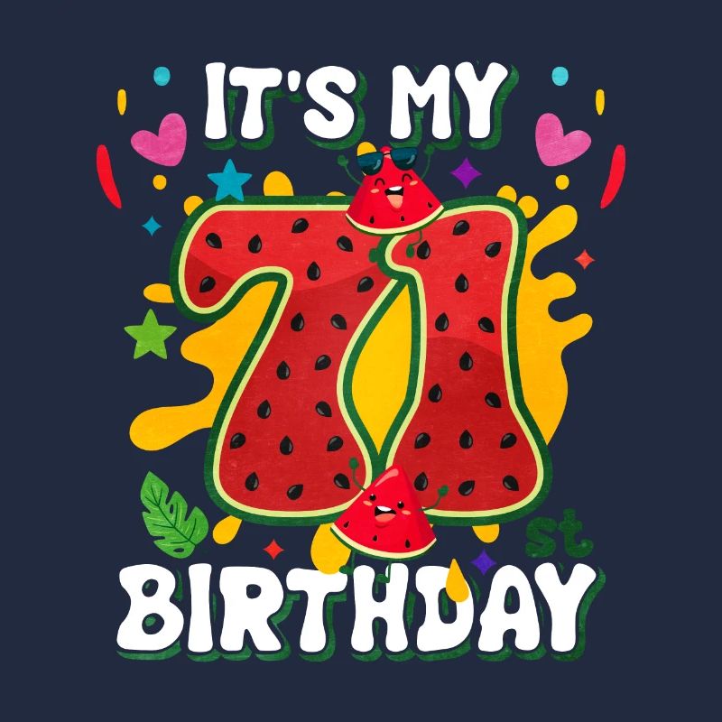 71e anniversaire Pastèque