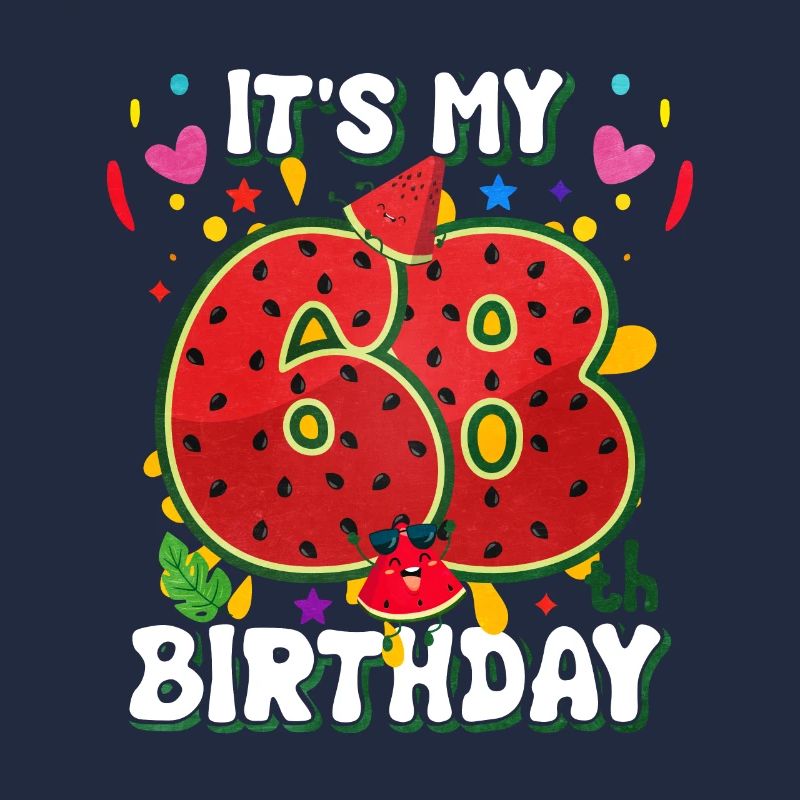 68e anniversaire Pastèque