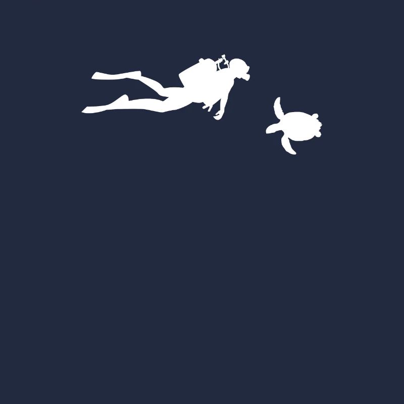 Free Diving with Turtle - Underwater Diving Diver