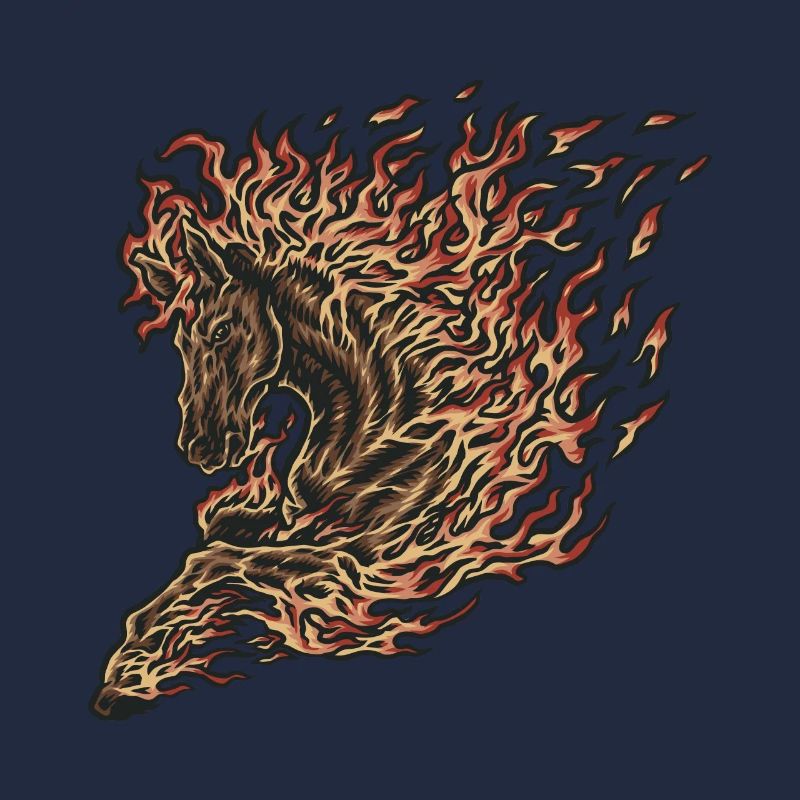 Cheval de feu