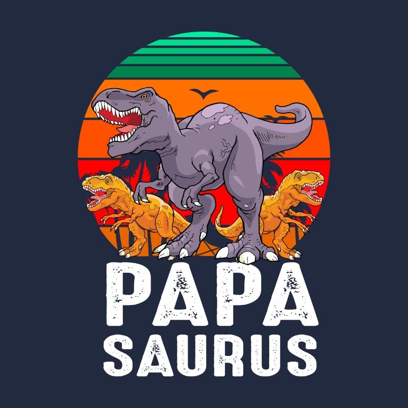 Papasaurus Dinosaur Dad