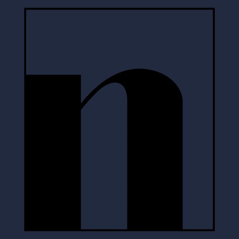 Lettre alphabet n