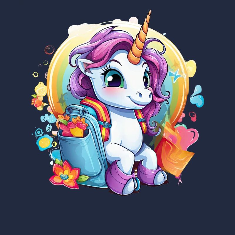 Einhorn Schulkind Einschulung Mädchen Geschenk