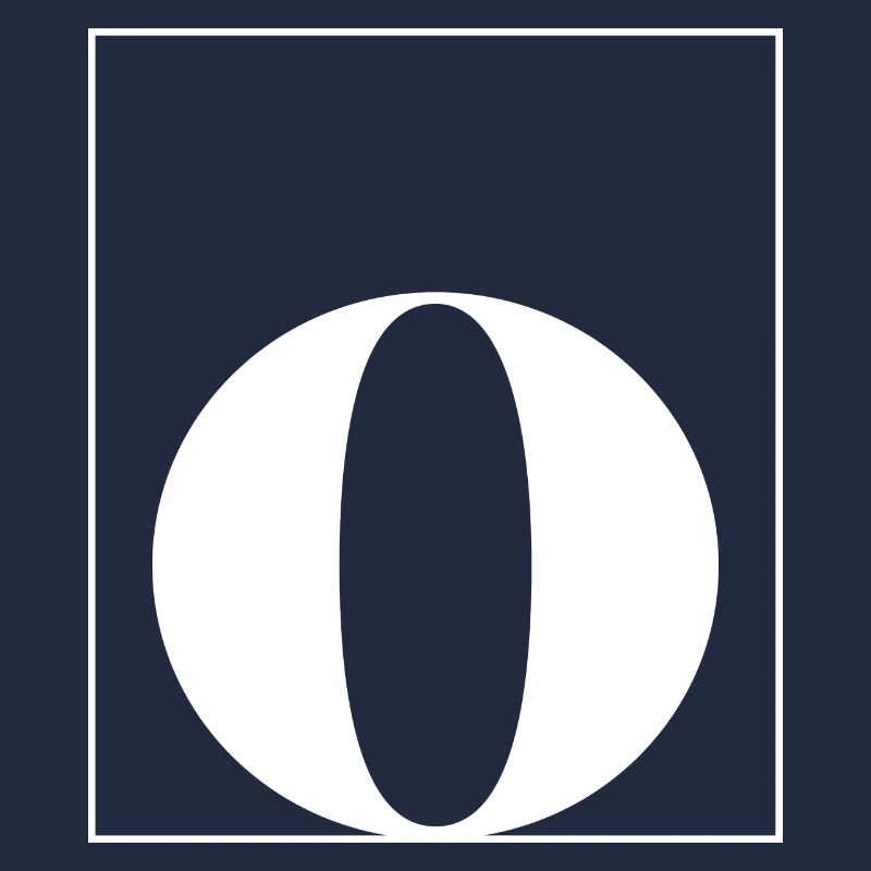 Letter alphabet o
