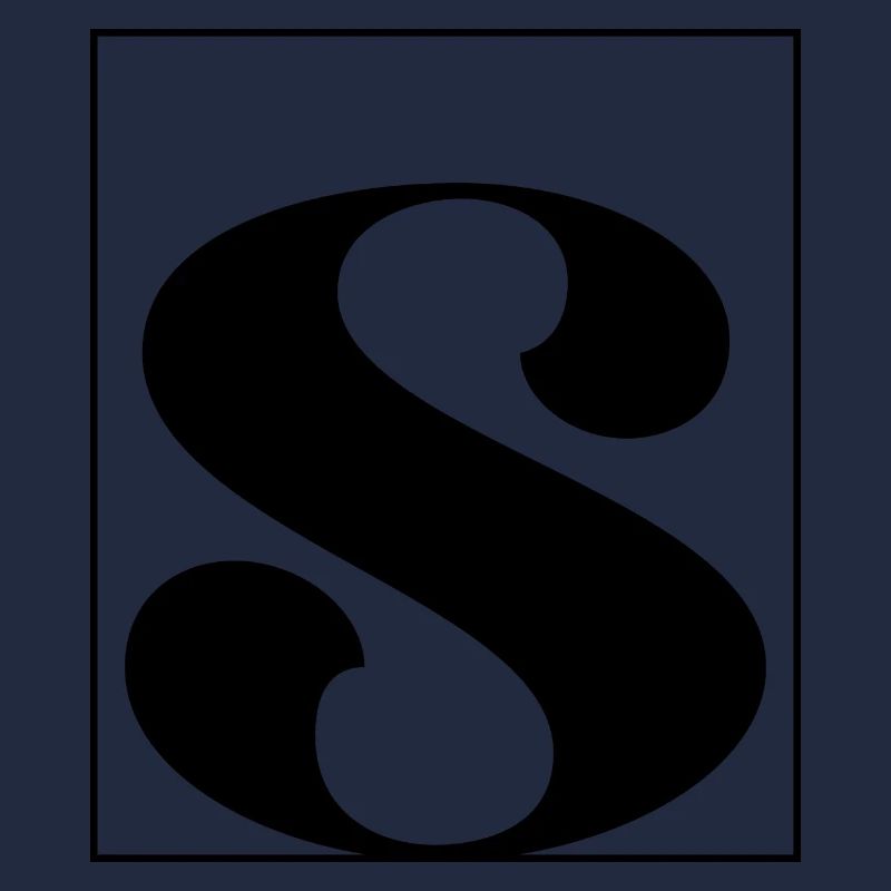 Buchstaben-Alphabet s