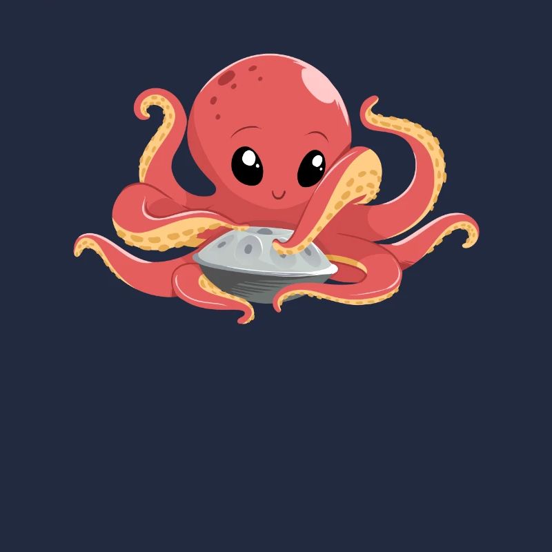 Handpan Octopus Player Handpan