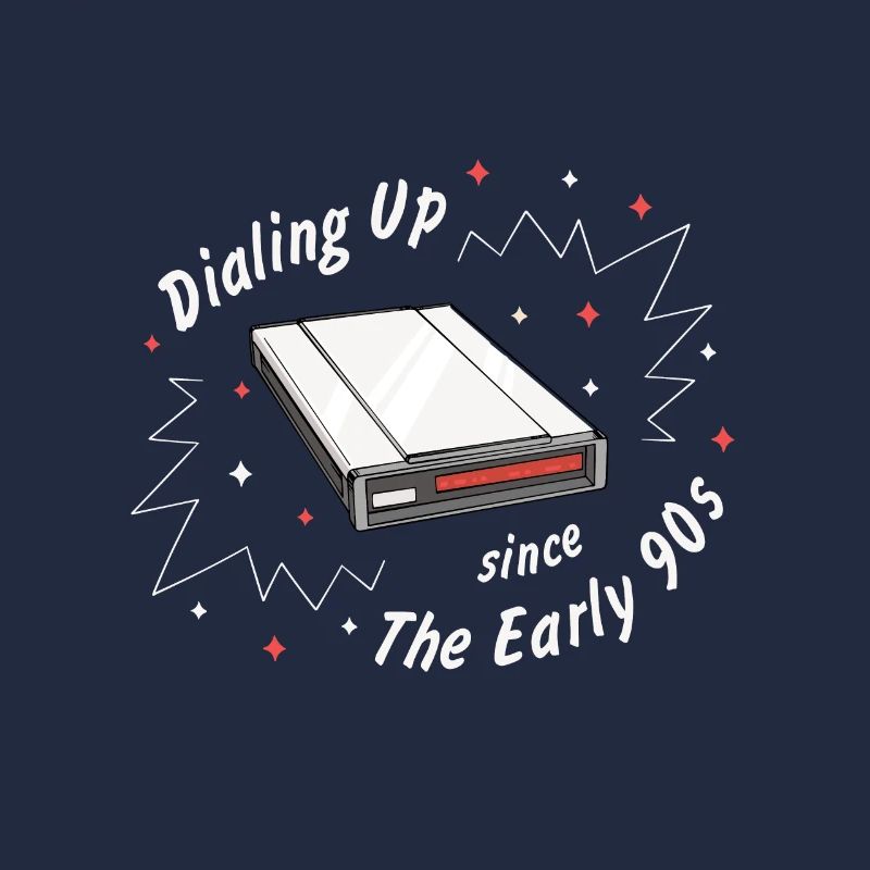 90s Nostalgie Rétro 90s Dial-up