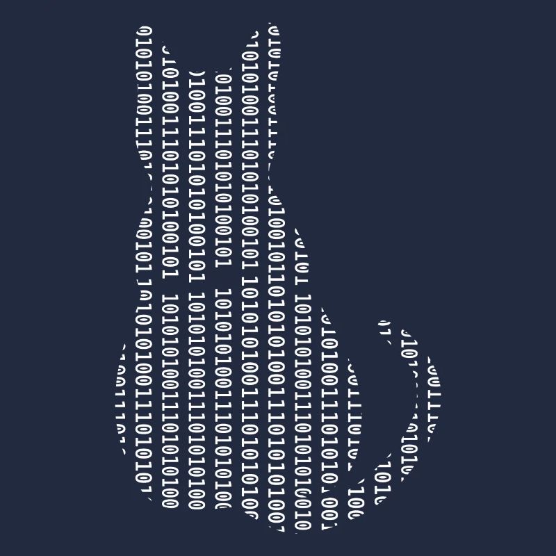 Informatiker Katze Admin Programmierer