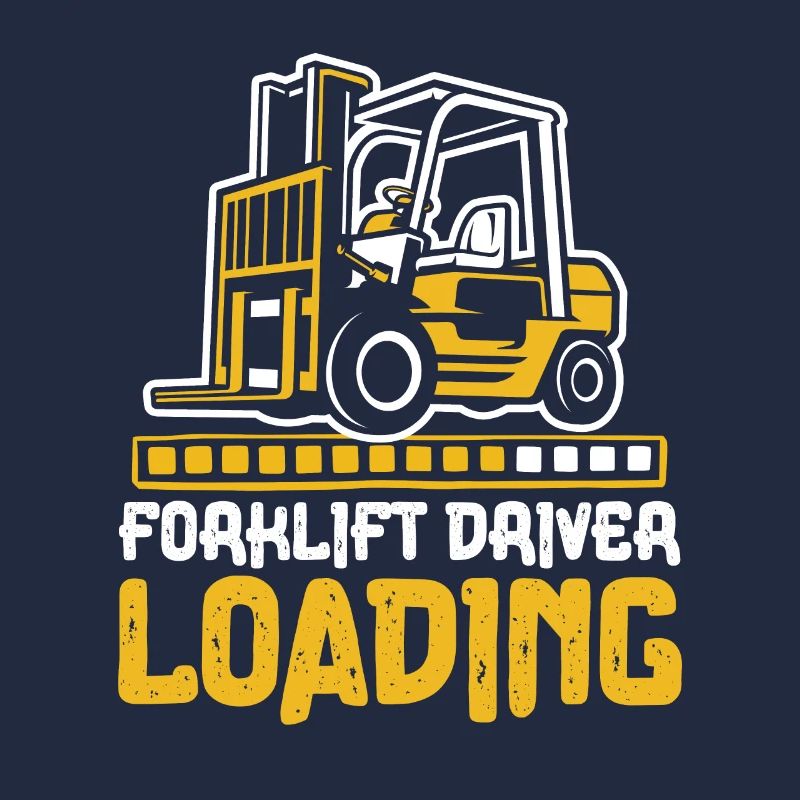 Forklift Driver Loading Gabelstaplerfahrer
