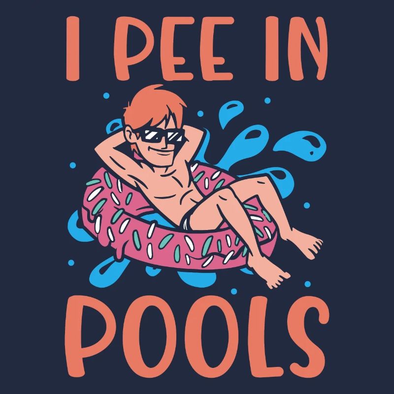 Ich Pinkle In Pools Witz Witz Lustiger