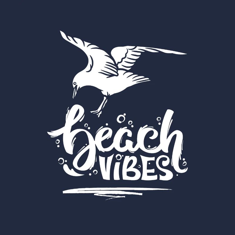 Beach Vibes & Möwe