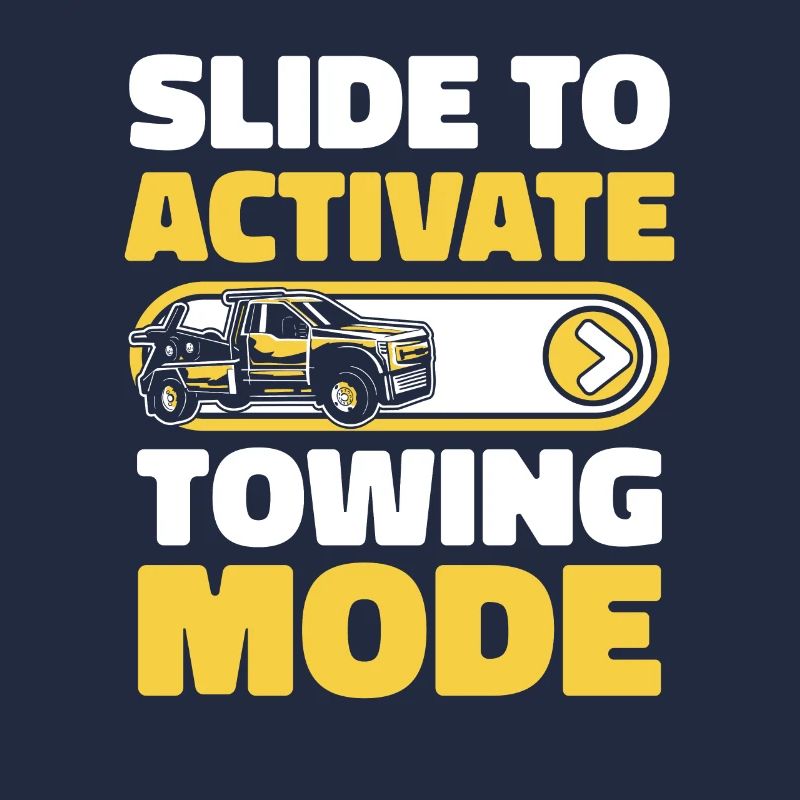 Slide To Activate Towing Mode Abschlepper