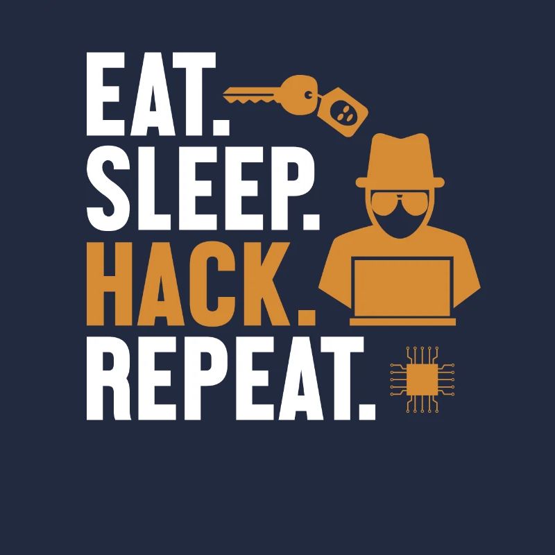 Eat Sleep Hack Repeat Social Engineering Phishing