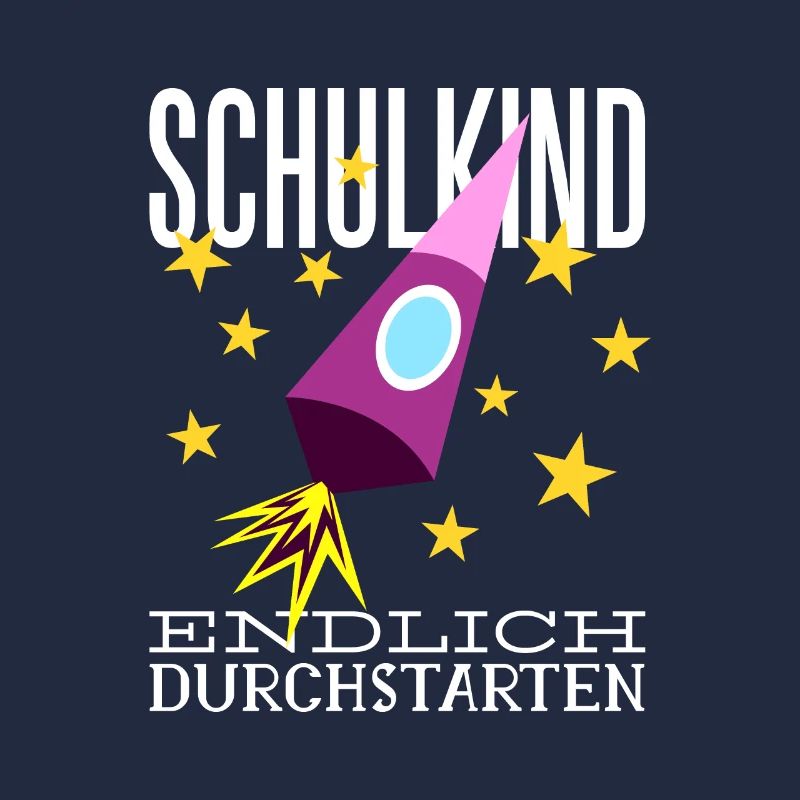 Schulkind Endlich Durchstarten