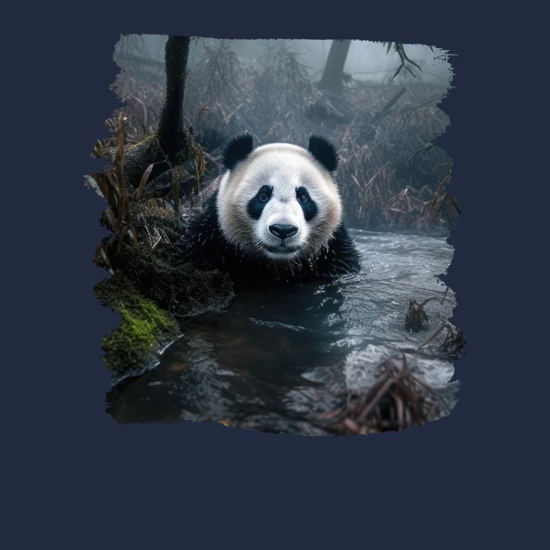 Pandas réaliste Panda Panda géant