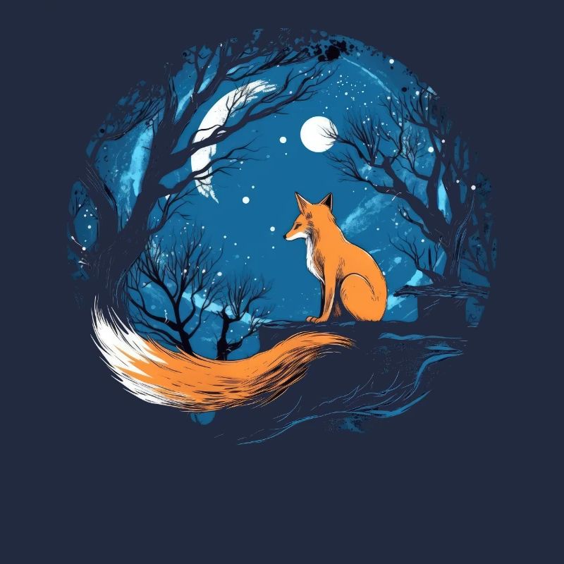 Fox Forest Moon Fable, conte de fées mythique
