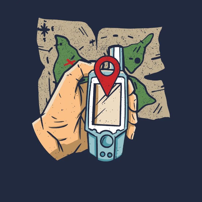 Map + GPS + Destination - Geocaching Geocacher