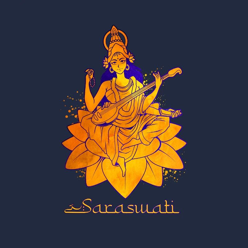 Dieu hindou - Saraswati