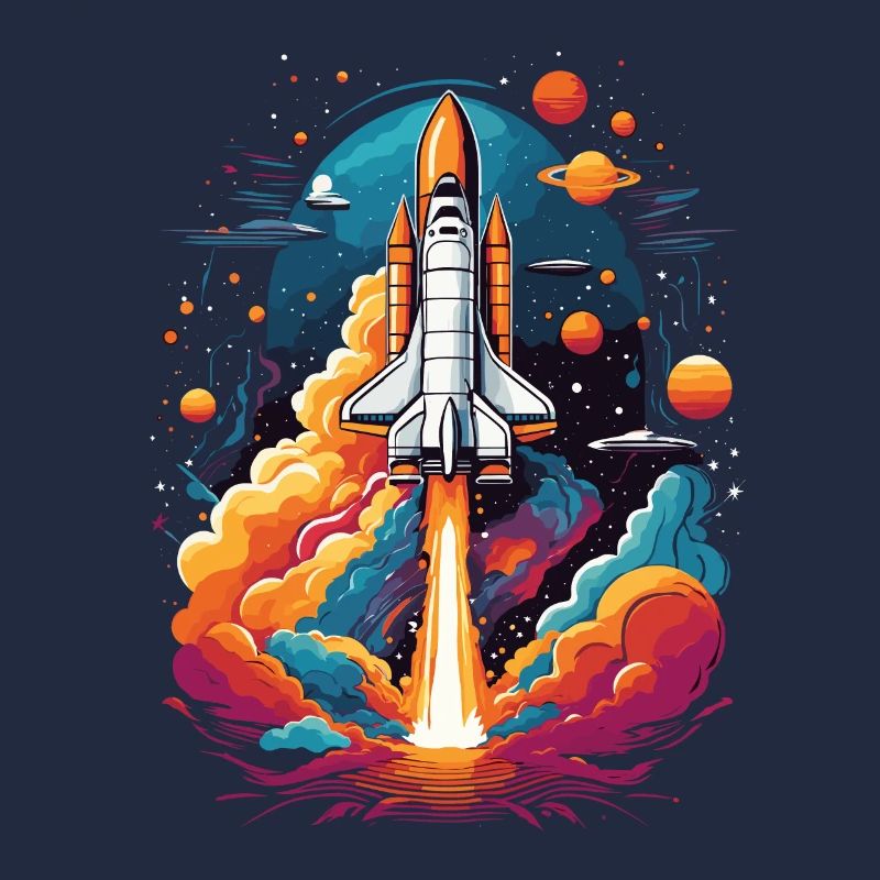 Space Shuttle Astronaut Rocket Space Adventure