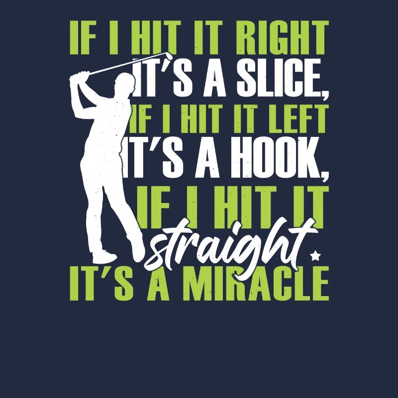 Funny Golfing Golf Player