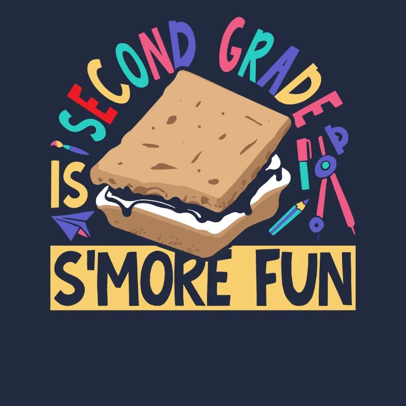 Marshmallow Camping Kids Campfire Second Grade est