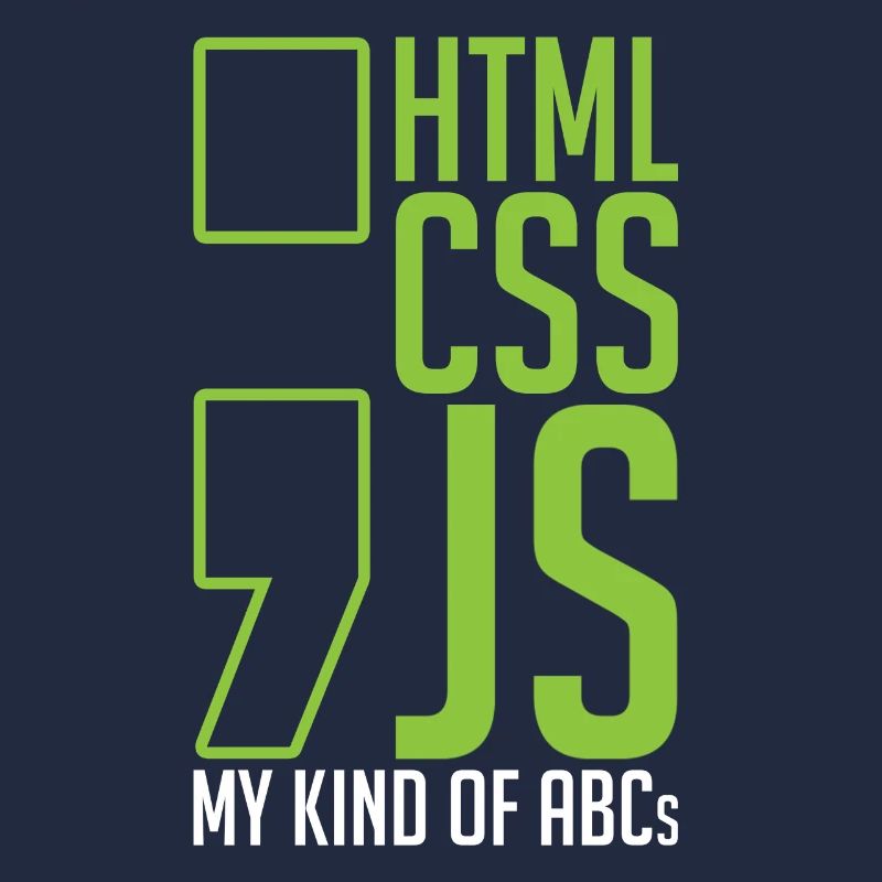web developer gift html css js my kind of