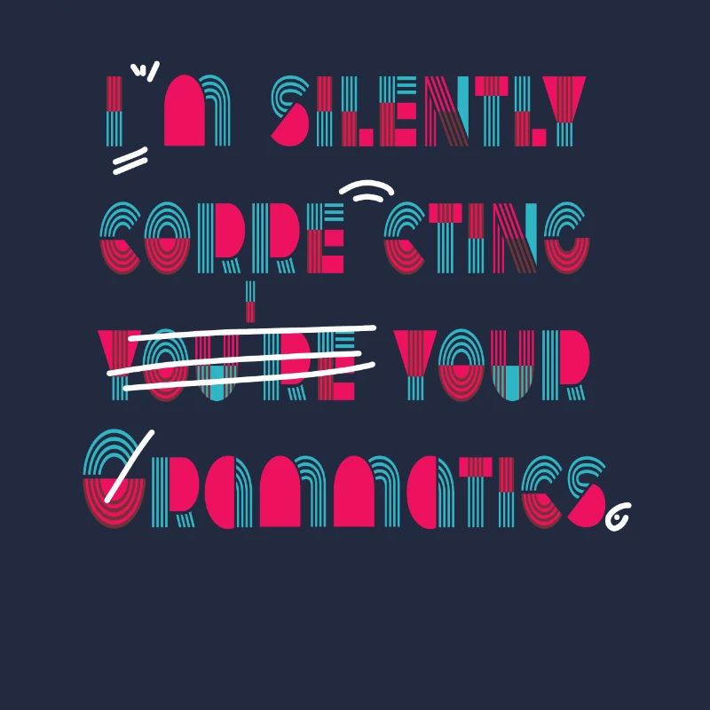 I'm Silently Correcting Your Grammar