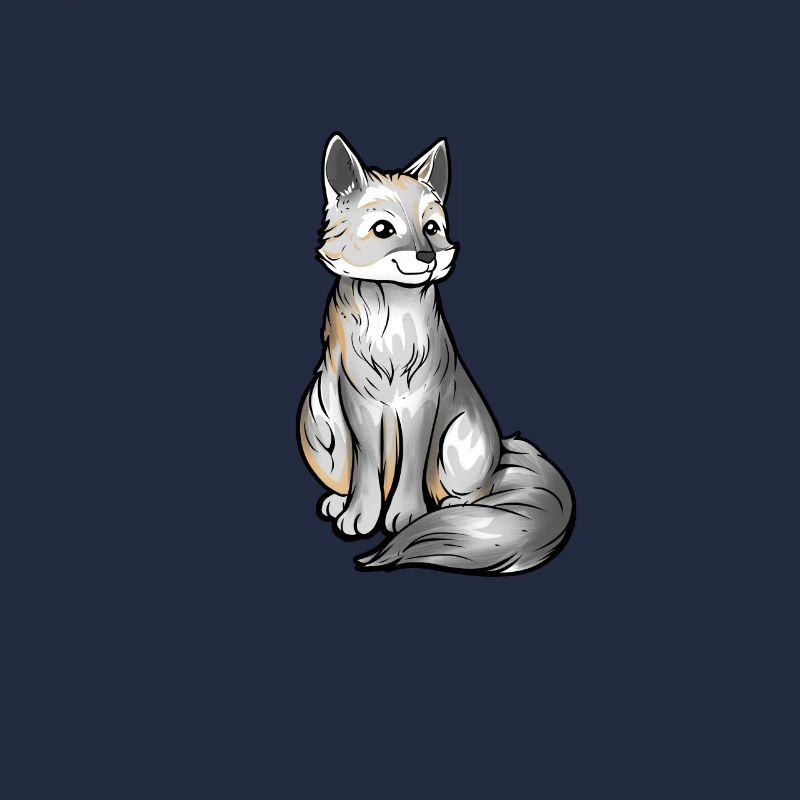 Dessin d’un renard des steppes