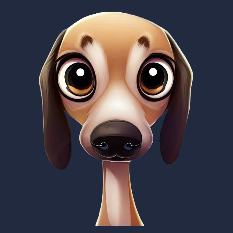 Anmutige Windhund-Pose