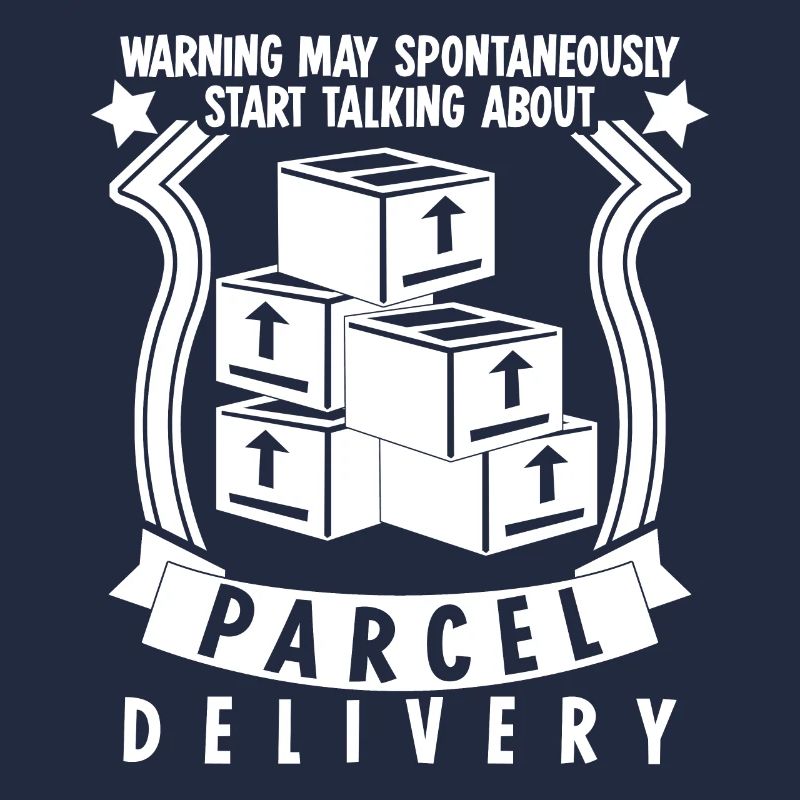 Parcel carrier, postman, parcel delivery man