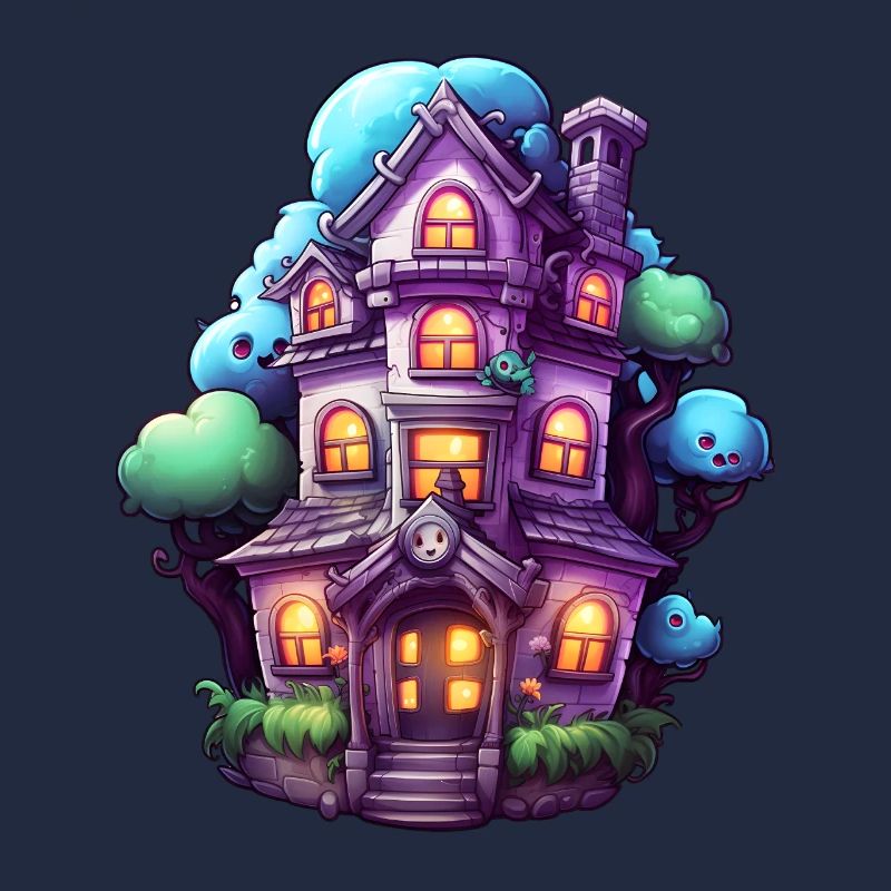 Maison hantée comique