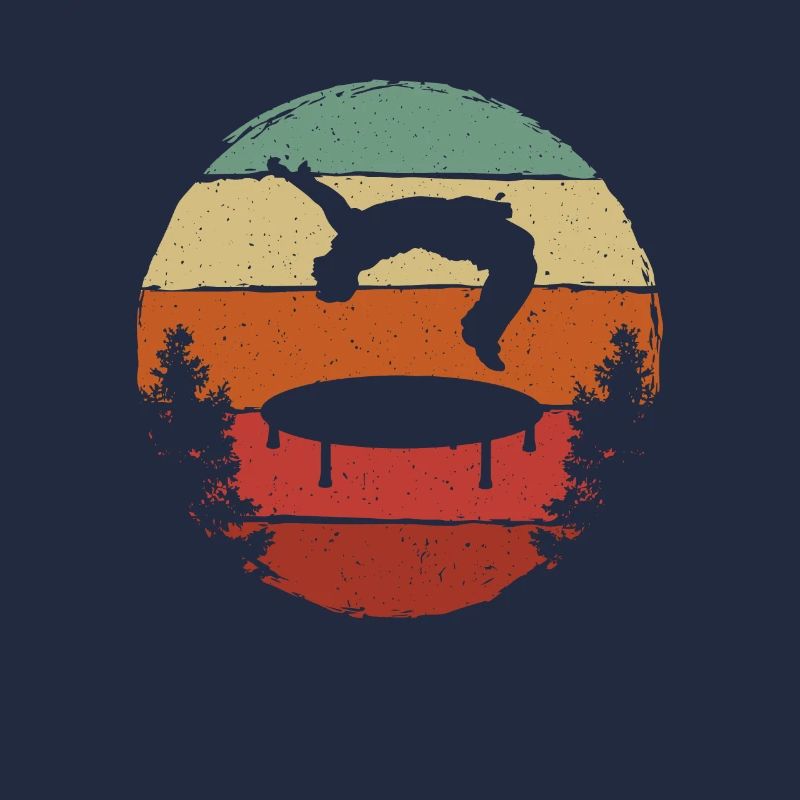 Trampolin Retro Backflip