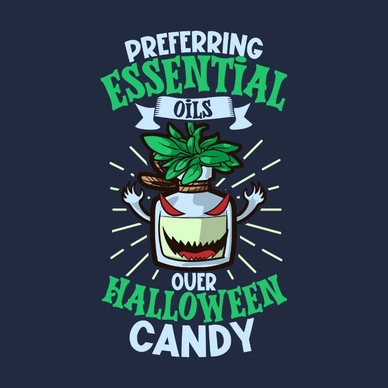 Ätherische Öle Für Halloween-horror. Ätherische