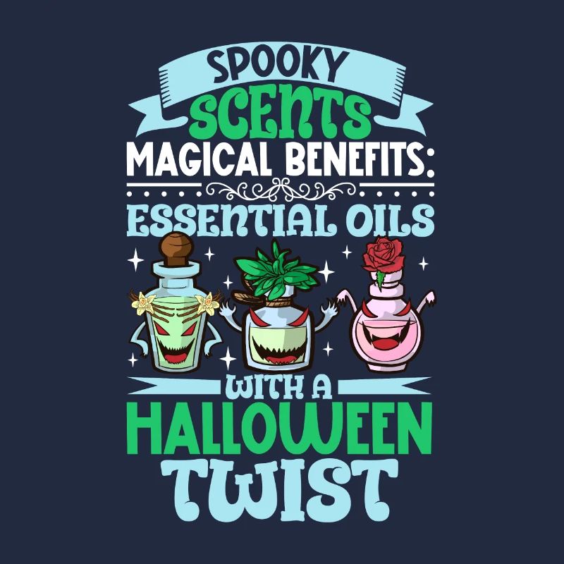 Ätherische Öle Für Halloween-horror. Ätherische