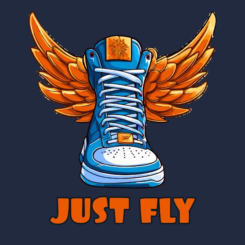 Sneaker sneaker avec ailes