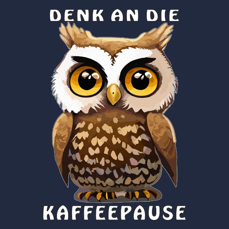 EULE KAFFEE DENK AN DIE KAFFEEPAUSE