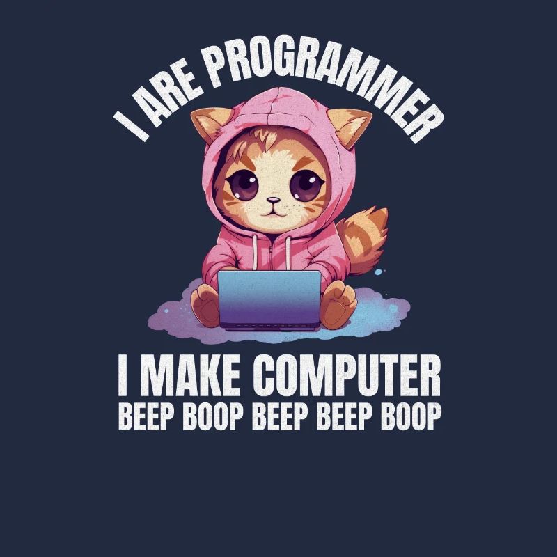 I'm a programmer. I'm doing Computer Beep