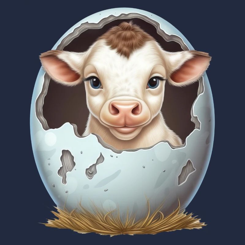 Süßes Lamm schlüpft: Der Beginn eines neuen Lebens