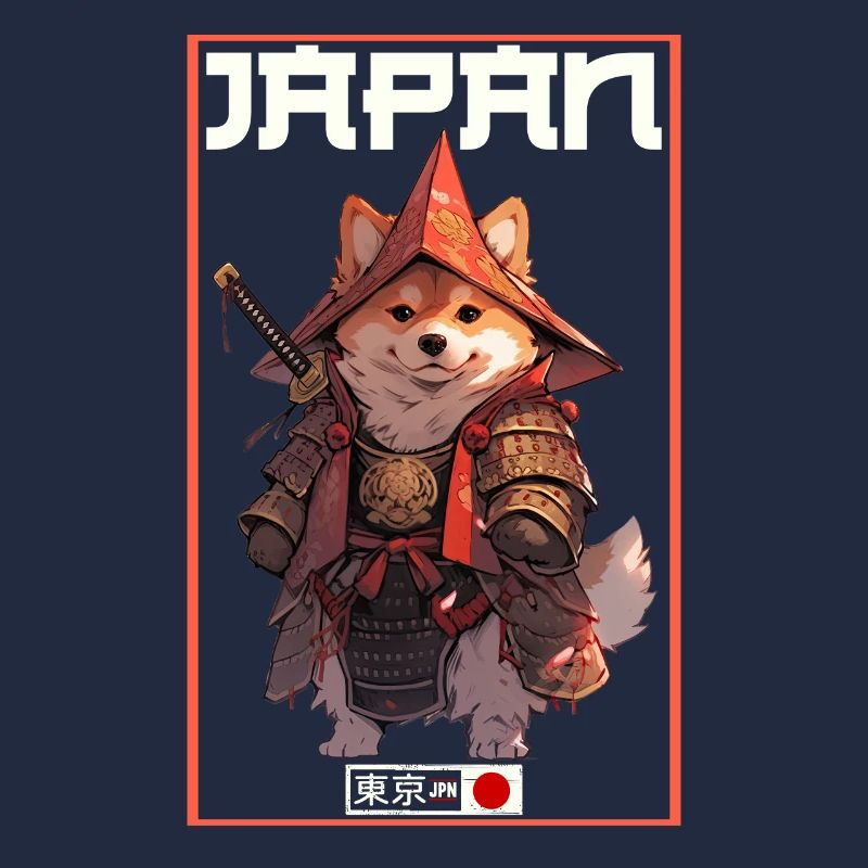 Asia Corki Japanese Samurai Samurai