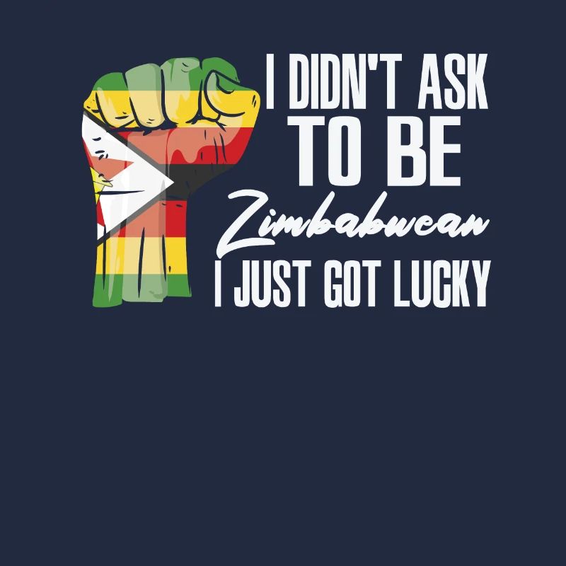 Fierté zimbabwéenne Drapeau zimbabwéen cultivé