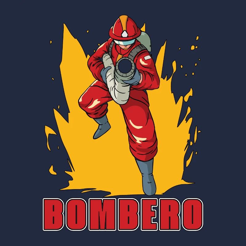 Pompier en chef Bombero Pompier de la caserne