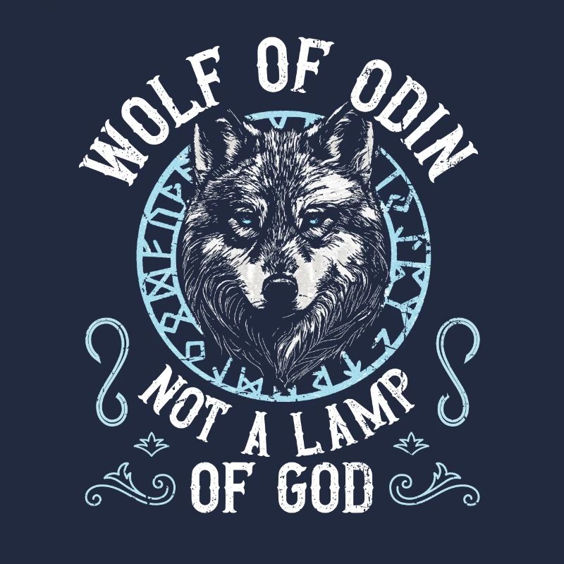 Loup D’Odin Pas Une Lampe De Dieu Viking