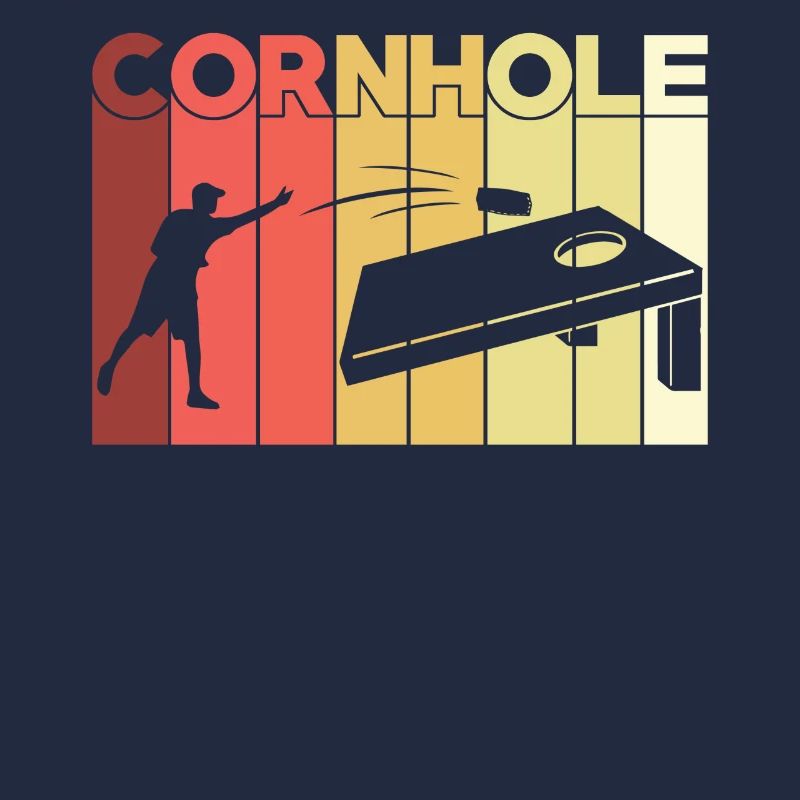 Cornhole Game Retro