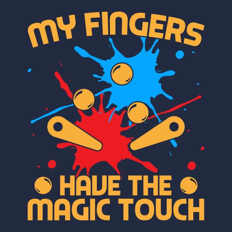 Mes doigts ont le flipper Magic Touch