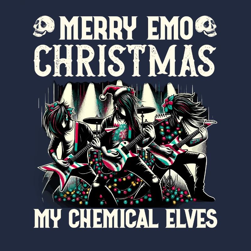 Joyeux Emo Noël Mes Elfes Chimiques Emocore