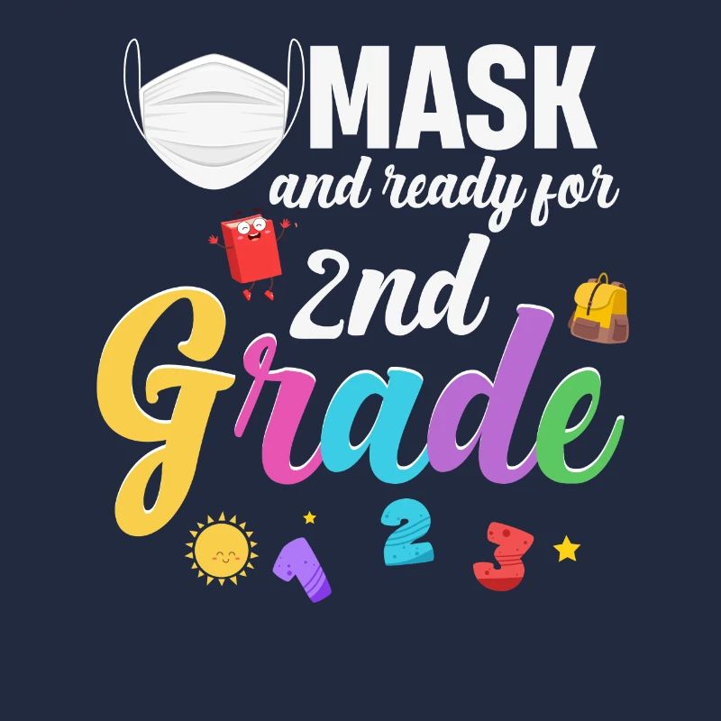 Mask and ready for 2nd class, ready for