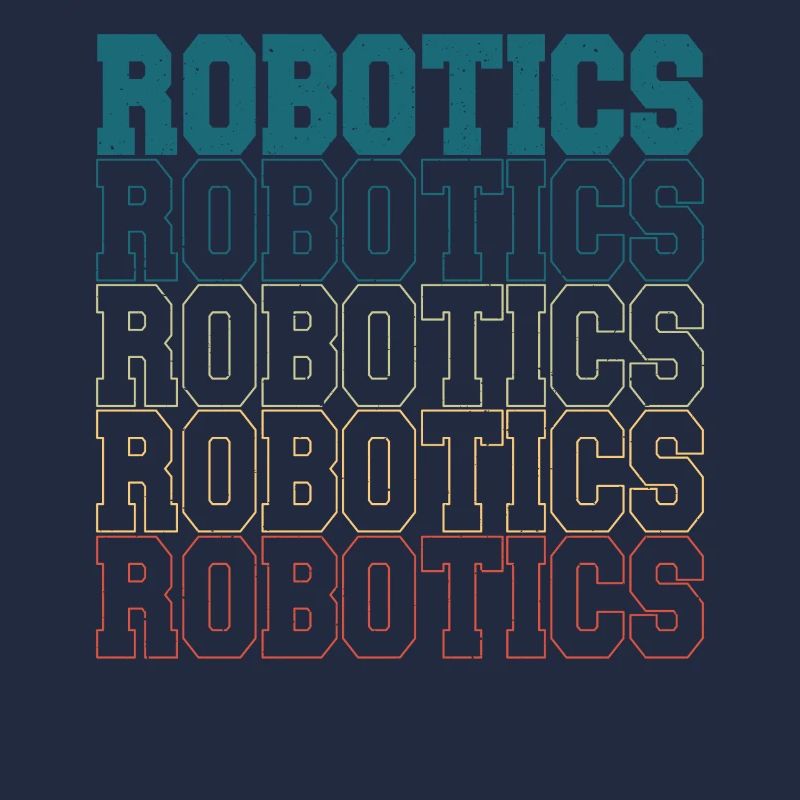 Robotics Cool Retro Build Robot Droid Builder