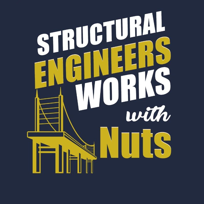 Construction carpenter structural engineer working with nuts
