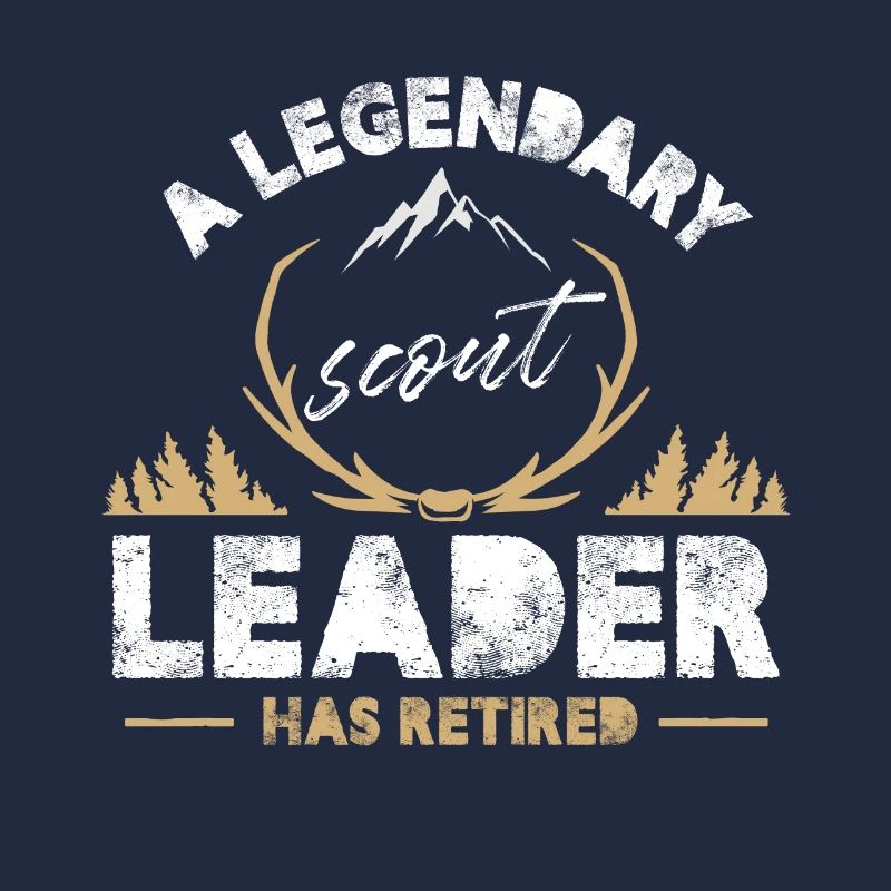 a legendary scout leader has retired Design